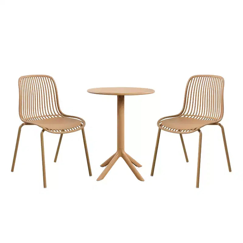 Christopher Knight Home Marisol Outdoor 3 Piece Iron and Plastic Bistro Set