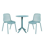 Christopher Knight Home Marisol Outdoor 3 Piece Iron and Plastic Bistro Set