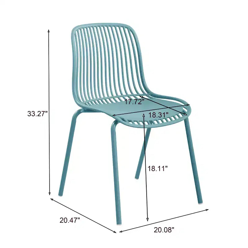 Christopher Knight Home Marisol Outdoor 3 Piece Iron and Plastic Bistro Set
