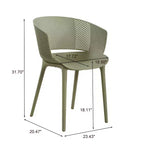 Christopher Knight Home Colette 3 Piece Outdoor Weather-Resistant Plastic Bistro Set