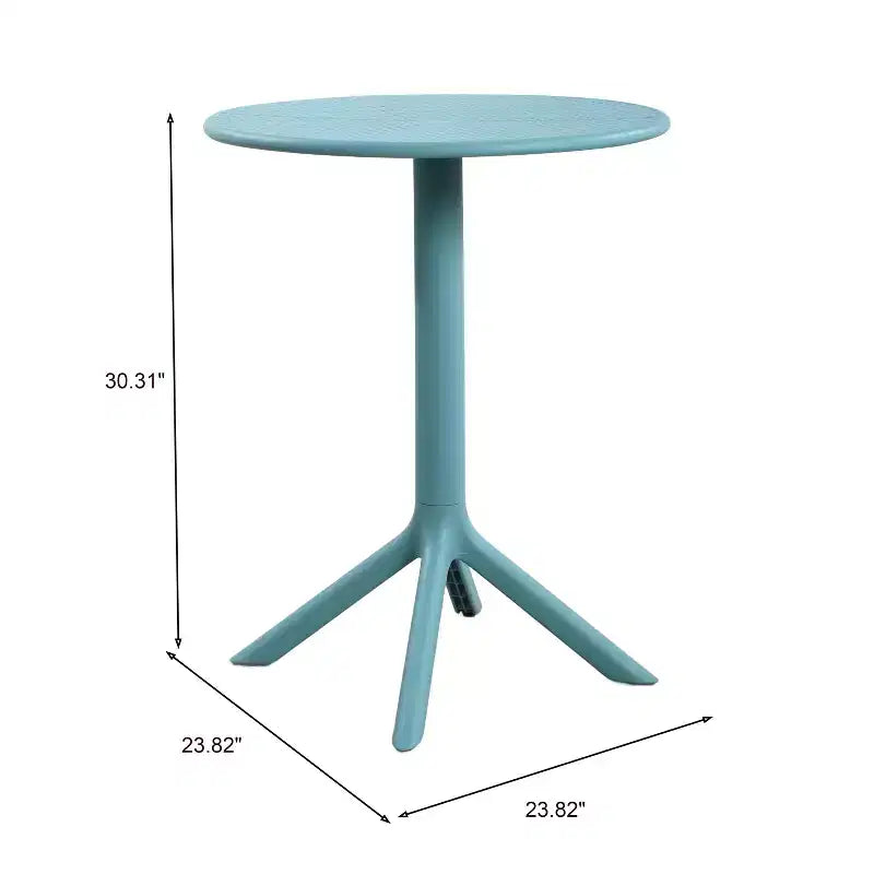 Christopher Knight Home Colette 3 Piece Outdoor Weather-Resistant Plastic Bistro Set
