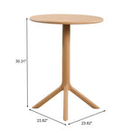 Christopher Knight Home Colette 3 Piece Outdoor Weather-Resistant Plastic Bistro Set