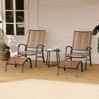 LAUSAINT HOME 5 Piece Patio Conversation Set