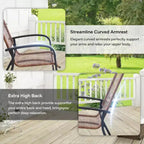 LAUSAINT HOME 5 Piece Patio Conversation Set