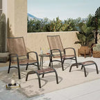 LAUSAINT HOME 5 Piece Patio Conversation Set
