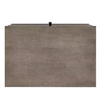 Sutro Mid-Century Modern Black Legs 2-Drawer Nightstand - Grey/Black - iNSPIRE Q