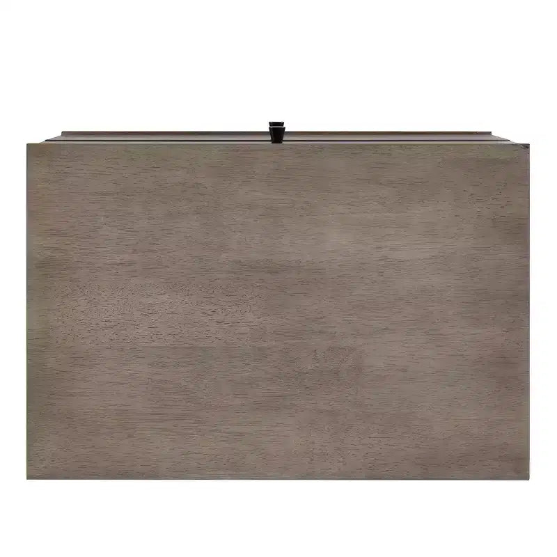 Sutro Mid-Century Modern Black Legs 2-Drawer Nightstand - Grey/Black - iNSPIRE Q