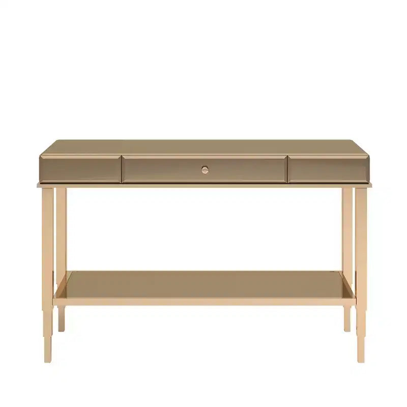 Hutton Mirrored 1-Drawer TV Stand - iNSPIRE Q