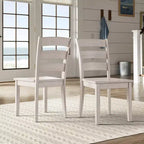 Lexington Ladder Back Wood Dining Chairs (Set of 2) - iNSPIREQ