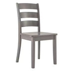 Lexington Ladder Back Wood Dining Chairs (Set of 2) - iNSPIREQ