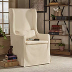 Walton Park Slipcovered Wingback Parson Chair - iNSPIREQ