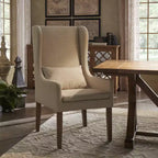 Walton Park Slipcovered Wingback Parson Chair - iNSPIREQ