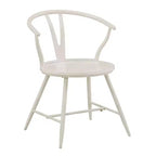 Norfolk Wishbone Back Metal Side Chair with Wood Seat (Set of 2) - iNSPIREQ