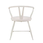 Norfolk Wishbone Back Metal Side Chair with Wood Seat (Set of 2) - iNSPIREQ