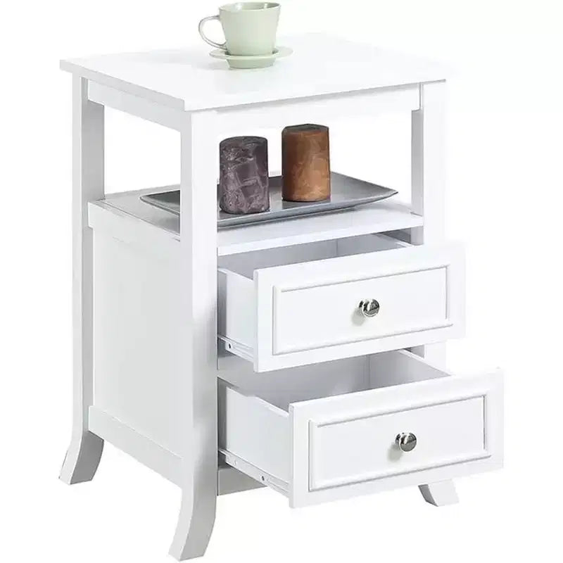 HomeStock Rectangle Wood Table Top End Table 1 -piece