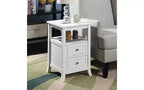 HomeStock Rectangle Wood Table Top End Table 1 -piece