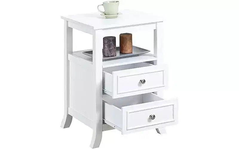 HomeStock Rectangle Wood Table Top End Table 1 -piece