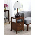 HomeStock Rectangle Wood Table Top End Table 1 -piece