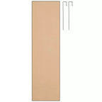 Americanflat 15x51 Over The Door Mirror - Hanging Full Length Mirrors with Engineered Wood - Modern Mirror for Living Room - Mirrors for Wall Display