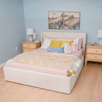 Elio/Rattan 2 Drawer Nightstand