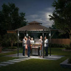 Durable Canopy Shelter for Outdoor Patio  Grill Gazebo for Backyard BBQ, Weather-Resistant Construction, Easy Setup