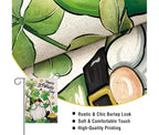 Lomsoe Happy St Patricks Day Gnome Garden Flag Shamrock Clover Yard Flag Farmhouse Yard Outdoor Decor St Patricks Day Gift Single Side 12x18Inch