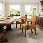 Modern Accent Chair with Wood Frame for Living Room, Bedroom and Dining Room