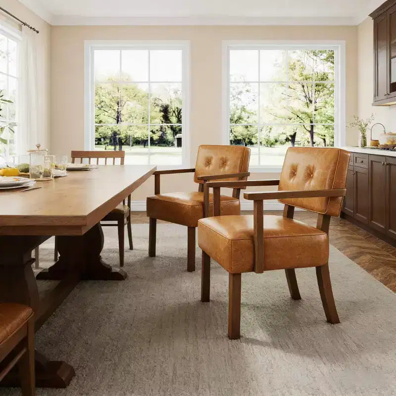 Modern Accent Chair with Wood Frame for Living Room, Bedroom and Dining Room