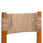 Christopher Knight Home Zorica 3 Piece Outdoor Rustic Woven Wicker Acacia Wood Dining Set