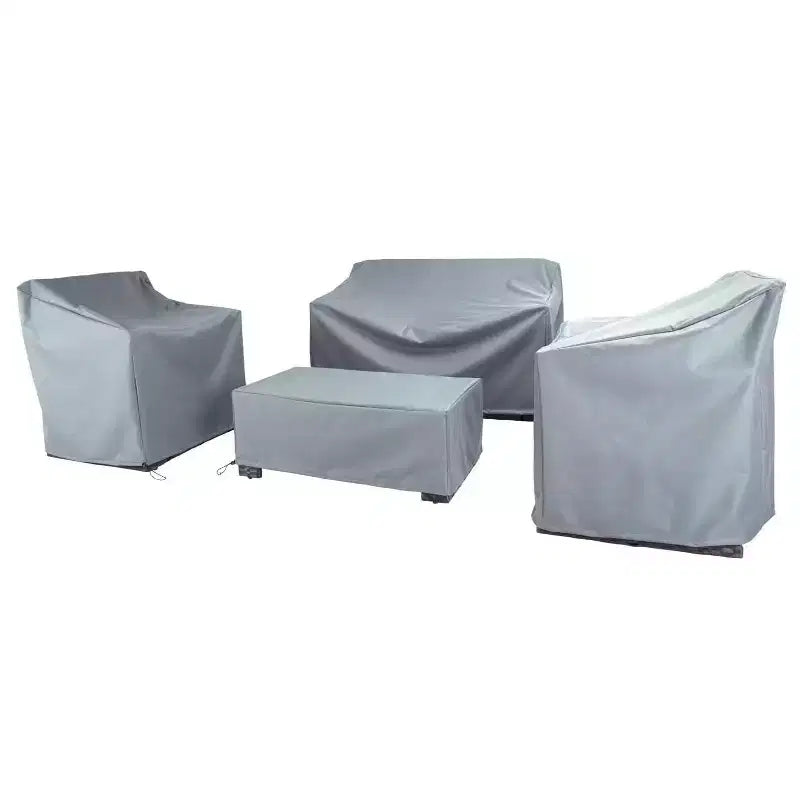 Multi-Purpose Rectangular Outdoor Patio Cover - 46.25 x 35 x 26.5 - Gray