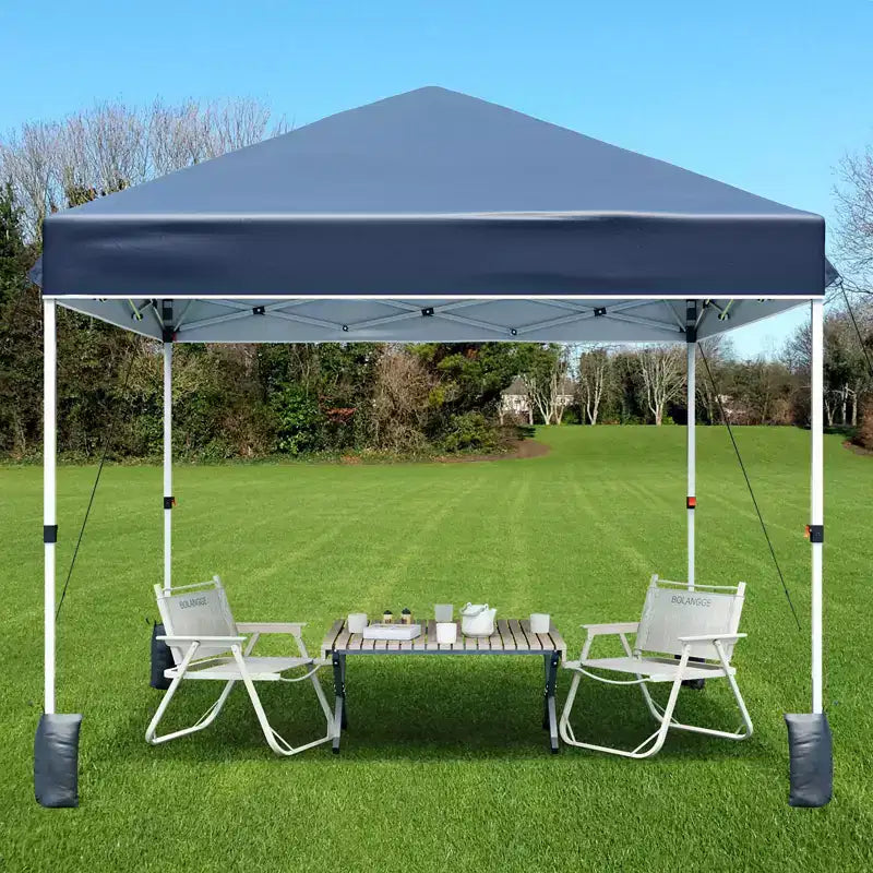 Outdoor Gazebo Tent, Portable Pop-Up Awning, Heavy-Duty Metal Frame Tent, Suitable for Patios, Courtyards, Parties, Beaches, and Outdoor Areas