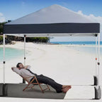 Outdoor Gazebo Tent, Portable Pop-Up Awning, Heavy-Duty Metal Frame Tent, Suitable for Patios, Courtyards, Parties, Beaches, and Outdoor Areas