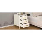 Modern Nightstand 3-Drawer Door Cabinet (N733P208520A)