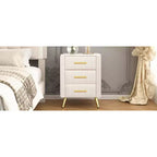Modern Nightstand 3-Drawer Door Cabinet (N733P208520A)