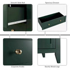 5 Drawer Dresser for Bedroom - Tall Modern Wooden Chest with Deep Drawers & Metal Knobs for Entryway Hallway