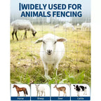 Cattle Farm Fence, Heavy Duty Galvanized Wire Fencing for Cattle, Hog, Goat, Sheep, Deer Livestock Fence, Yard Protection & Farm Animal Enclosure