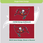 NFL Tampa Bay Buccaneers 3 x 5 Outdoor Durable House Flag with Grommets | Sport Team Flag & Banner | Indoor Wall Decor Flag