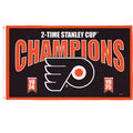 NHL Philadelphia Flyers Garden Flag 12x18 Double Sided, Officially Licensed Sports Flags For Outside, Indoor and Outdoor Flags for Hockey Fans