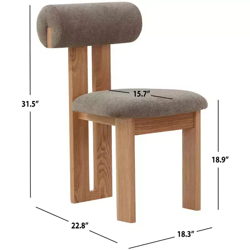 Halloway Boucle Dining Chair - SFV5099 - Safavieh Couture
