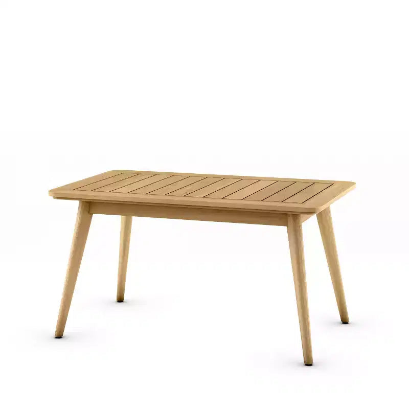 Amazonia Teak Wood 100% FSC Patio Rectangular Coffee Table
