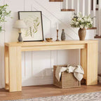 COZONY 70.9 Narrow Farmhouse Console Table, Rustic Wooden Sofa Table for Entryway or Living Room