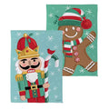 Christmas Icons Reversible Suede House Flag