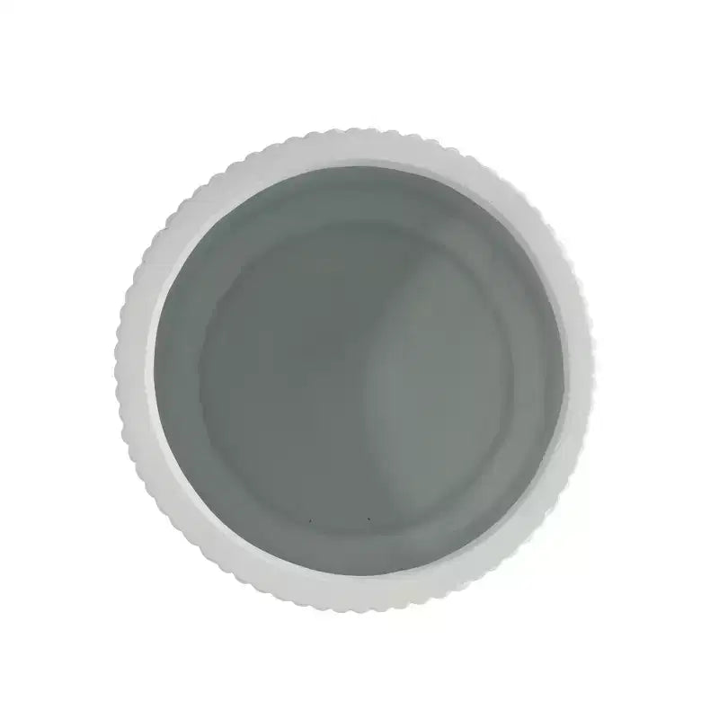 Christopher Knight Home Siriporn Modern Round Lightweight Concrete Patio Storage Side Table