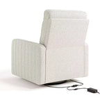 Storkcraft Kyoto Deluxe Extra-Wide Nursery Power Recliner Swivel Glider