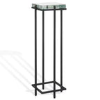 Giabelle Cast Glass Drink Table - SFV7905 - Black/Clear - Safavieh Couture
