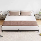 Heavy Duty Metal Platform Bed Frame  Sturdy Steel Construction  No Box Spring Needed  Noise-Free, Low Profile, Easy Assembly,Supports Up to 800lbs
