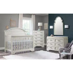 Westwood Baby | Foundry Arch Top Convertible Crib - White Dove