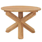 vidaXL Garden Table Warm Brown - Brown