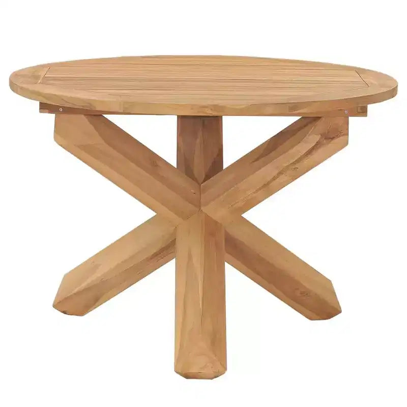 vidaXL Garden Table Warm Brown - Brown