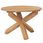 vidaXL Garden Table Warm Brown - Brown